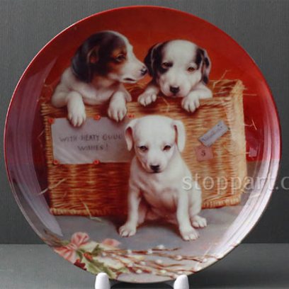 Декоративная тарелка С жаркими пожеланиями