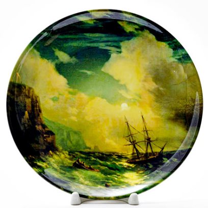 Декоративная тарелка Морской пейзаж