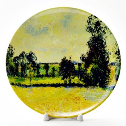 Декоративная тарелка Овсяное поле в Эраньи