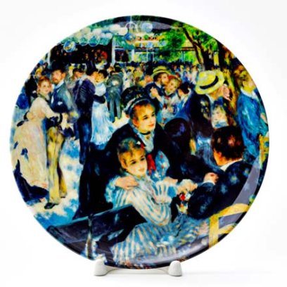 Декоративная тарелка Бал в Мулен де ла Галетт