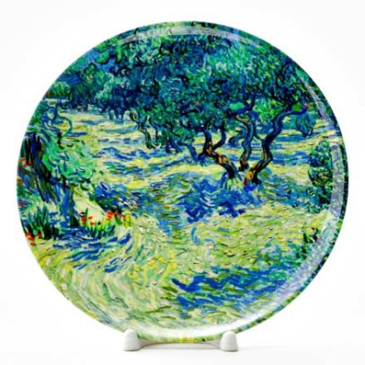 Декоративная тарелка Оливковое дерево