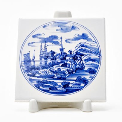 Изразец Голландский. Делфтская гавань