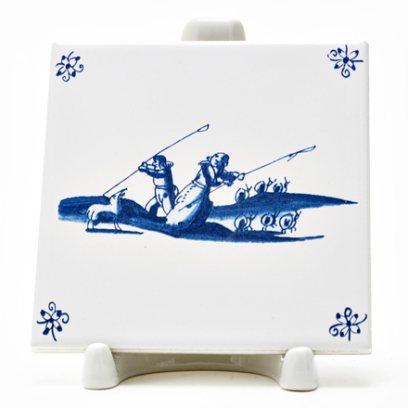 Изразец Голландский. Пастухи