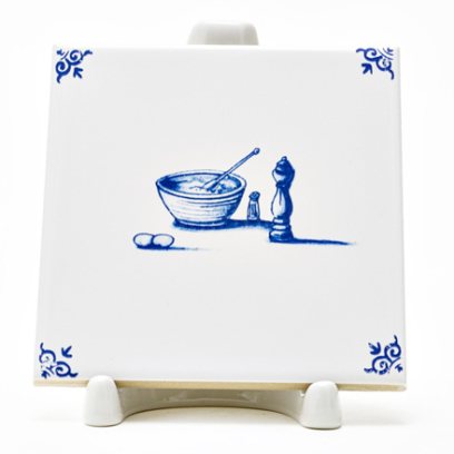 Изразец Голландский. Натюрморт 1