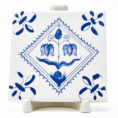 Изразец Голландский. Цветочный орнамент 1