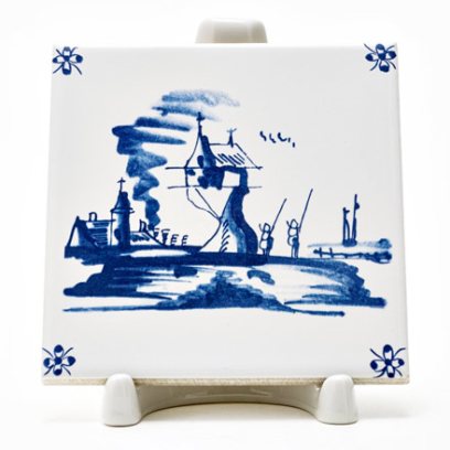 Изразец Голландский. Голубятня