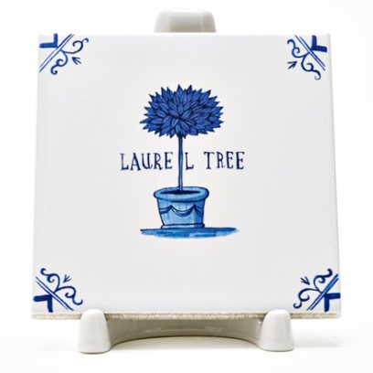 Изразец Голландский. Лавровое дерево