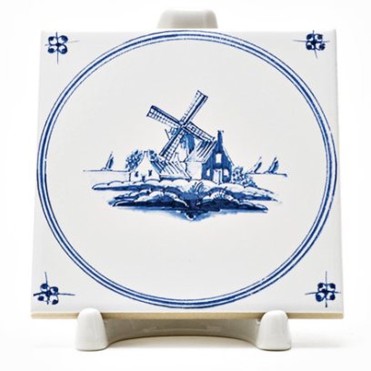 Изразец Голландский. Мельница 28