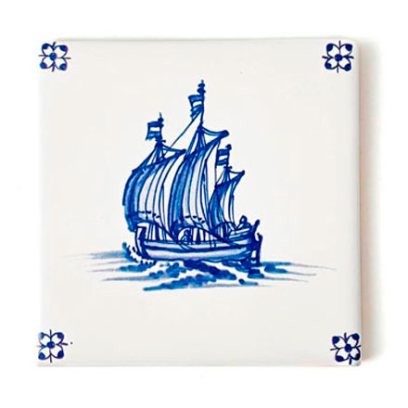 Изразец Голландский. Барк