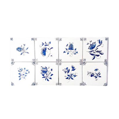 Набор изразцов Голландский. Вальс цветов 2