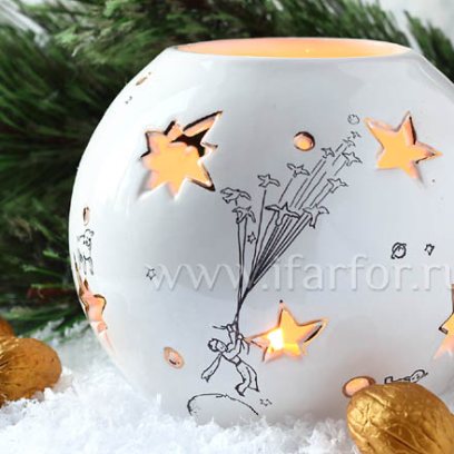 Подсвечник Маленький принц Шар