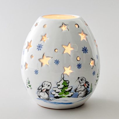 Подсвечник Зимний лес