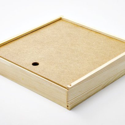 Шкатулка для 2х декоративных тарелок Шкатулка