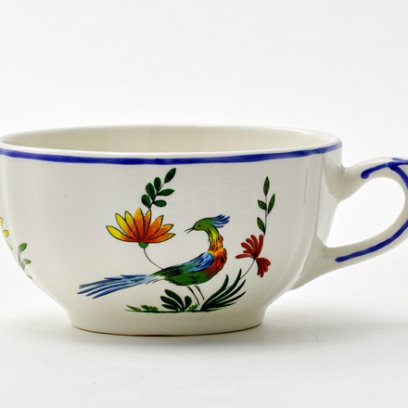 Чашка чайная «OISEAUX PARADIS» Форма: GIEN Рошель. Фаянс. 130 мл.