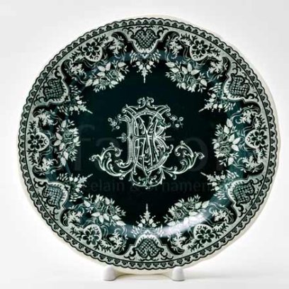 Тарелка десертная «MONOGRAMME DEPAREILLEES» Фаянс. 232 мм.