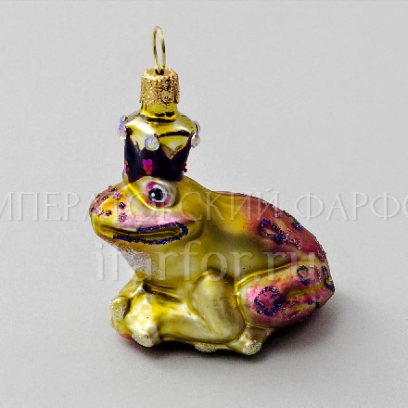 Елочная игрушка Лягушонок