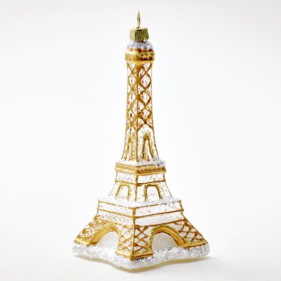 Елочная игрушка Эйфелева башня