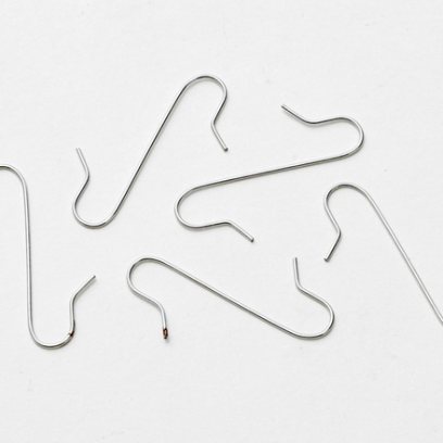 Крючки для елочных игрушек Серебряный Крючки 50штук