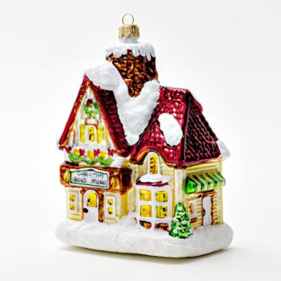 Елочная игрушка Книжный магазин