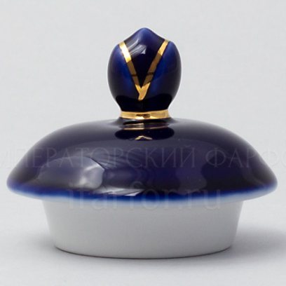 Крышка к сахарнице «Ночь» Форма: Весенняя. Твердый фарфор. 40 мм.