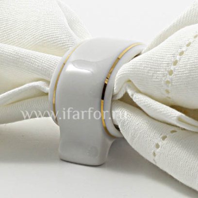 Кольцо для салфеток Золотая лента Молодежная