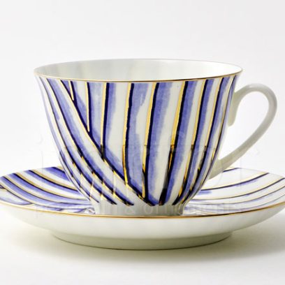 Чашка с блюдцем чайная Настроение. Pure 1/2 Весенняя