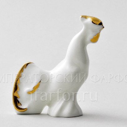 Скульптура «Петух (з.з.)» Форма: Петух (з.з.). Костяной фарфор