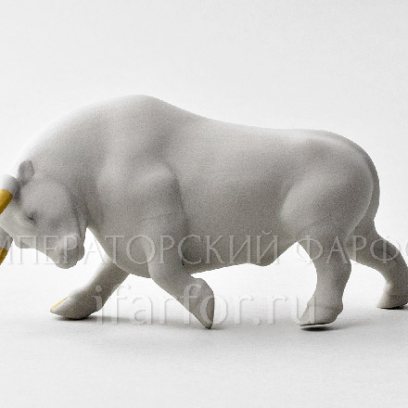 Скульптура «Коррида» Форма: Коррида. Бисквитный фарфор. 136 x 55 x 67 мм.