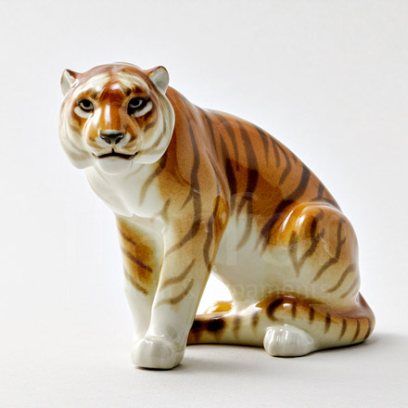 Скульптура Тигр сидящий Тигр сидящий Тайга
