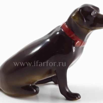 Скульптура Лабрадор Шоколадный