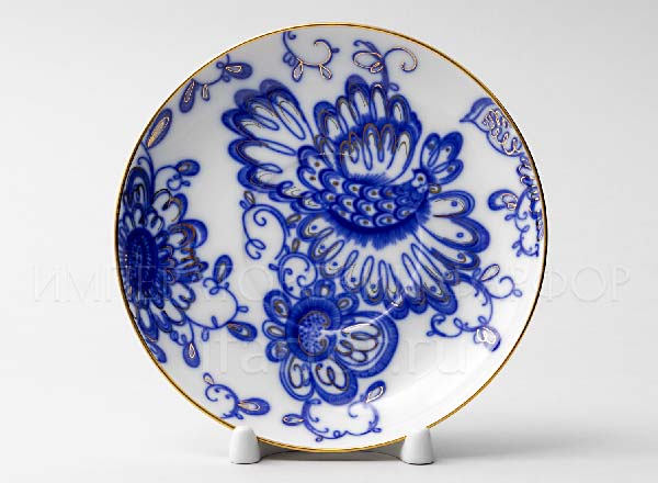 Блюдце чайный Поющий сад Шатровая