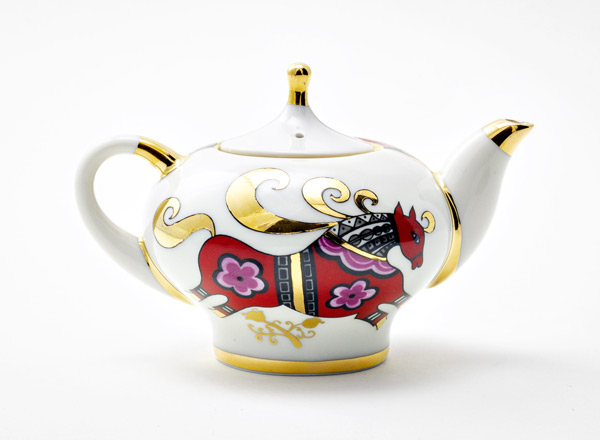 Чайник заварочный Красный конь Новгородский