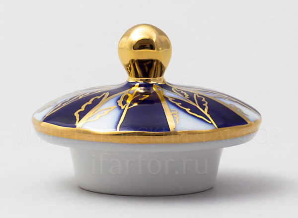 Крышка к сахарнице Зимний вечер Тюльпан