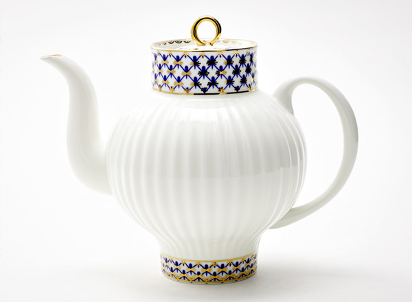 Чайник заварочный Кобальтовая сетка Волна