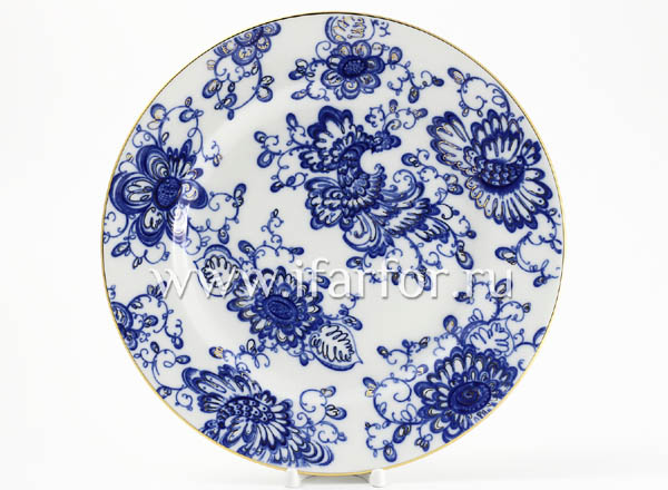 Блюдо круглое Поющий сад Молодежная