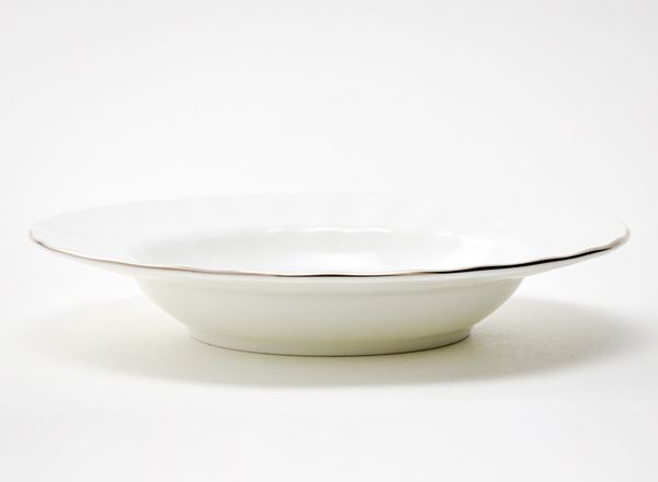 Тарелка глубокая Платиновая лента 2