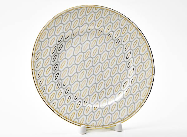 Тарелка плоская Саламандра Грей