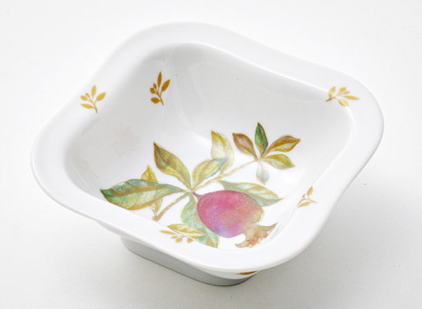 Салатник 1 порц. квадр. Гранаты Молодежная