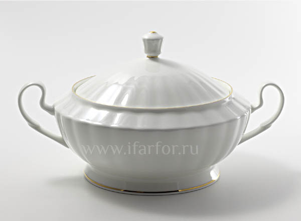 Супница Золотая лента Нега