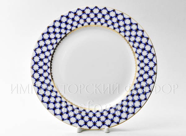Тарелка Кобальтовая сетка