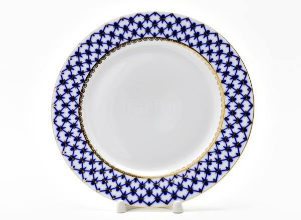 Тарелка Кобальтовая сетка