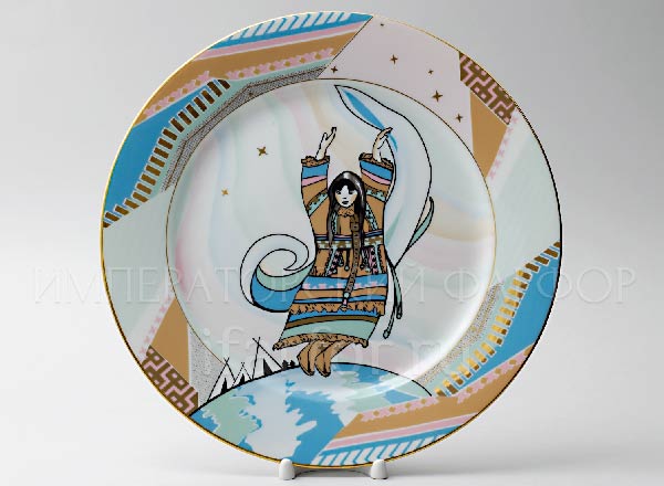 Plate decorative Yakutka