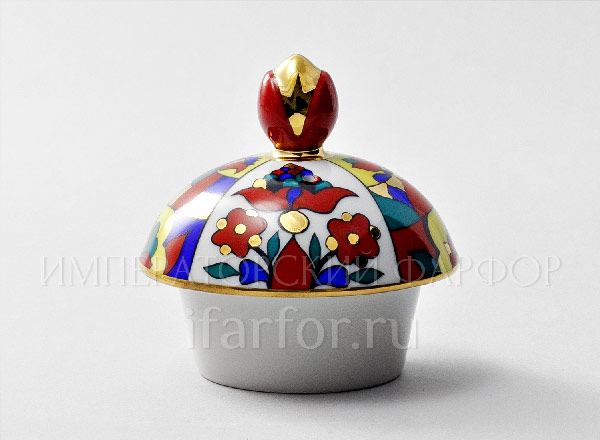 Крышка к доливному чайнику Народные узоры Весенняя