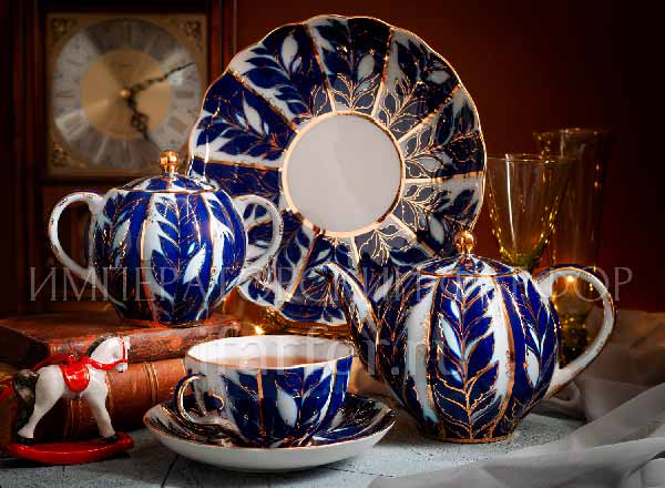 Сервиз чайный Зимний вечер 6/14 Тюльпан