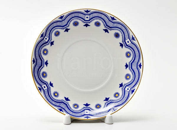 Блюдце чайное Сувенир Снежное утро