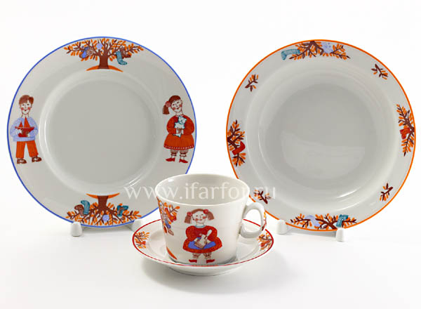 Set in a case for children 4-items Magic tree Youth