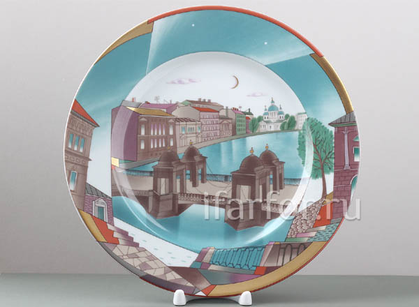 Подарочный набор декор Фонтанка. Белая ночь Mazarin