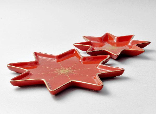 Набор тарелок в подарочной коробке Скарлетт Звезда