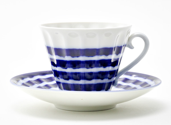 Чашка с блюдцем чайная Гюйс Лучистая