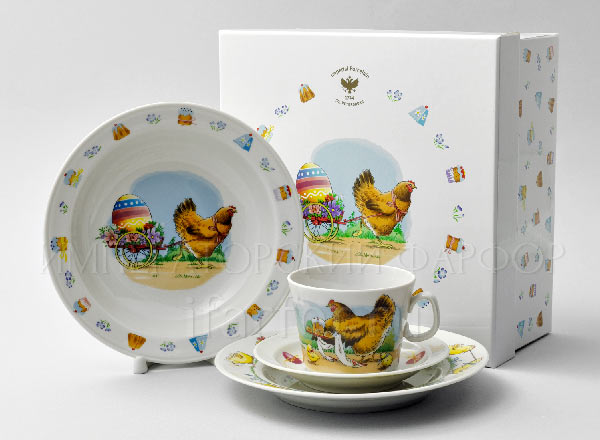 Комплект детский в подарочной коробке Детская пасха Молодежная